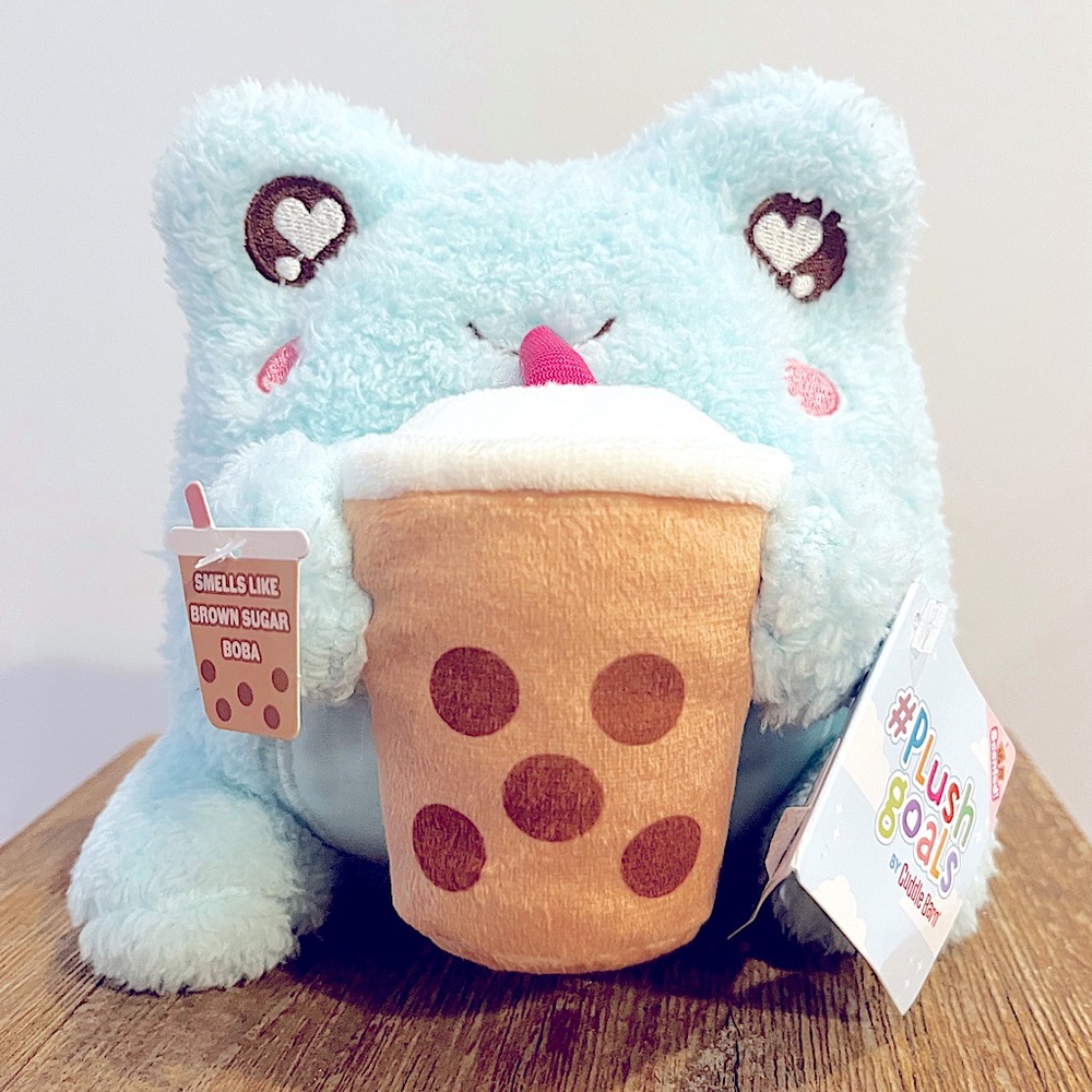 Wawa the froggie series scented plush goals collectable.